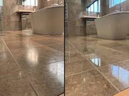 Marble Floor Before Polishing